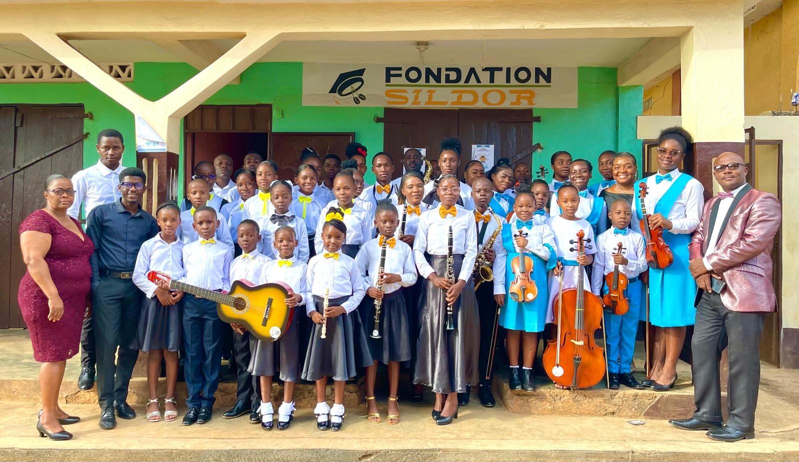 L’ensemble de l’École de musique de Beaumont